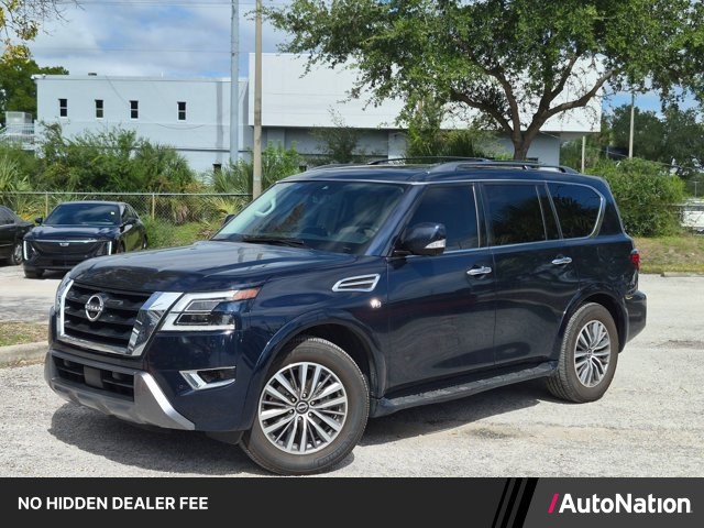 Hermosa Blue Pearl 2022 Nissan Armada SUV / Crossover 4X2 Automatic