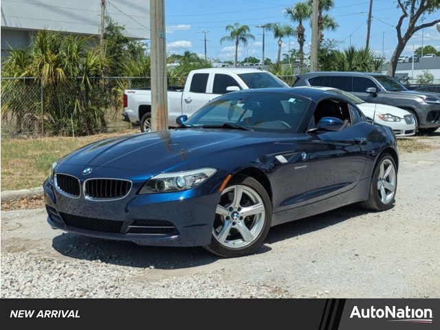 Deep Sea Blue Metallic 2013 BMW Z4 sDrive28i Roadster RWD Convertible Rear-Wheel Drive Automatic