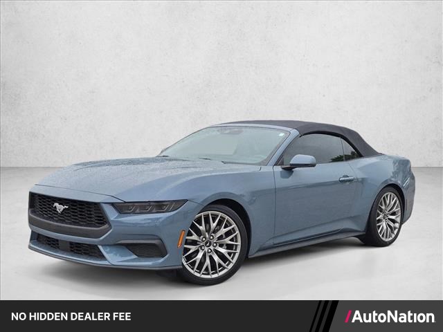 Vapor Blue Metallic 2025 Ford Mustang Convertible Rear-Wheel Drive Automatic