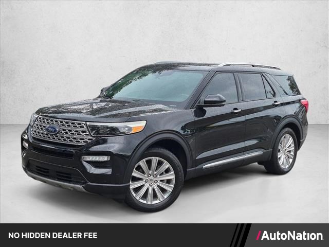 Agate Black Metallic 2020 Ford Explorer SUV / Crossover Rear-Wheel Drive Automatic