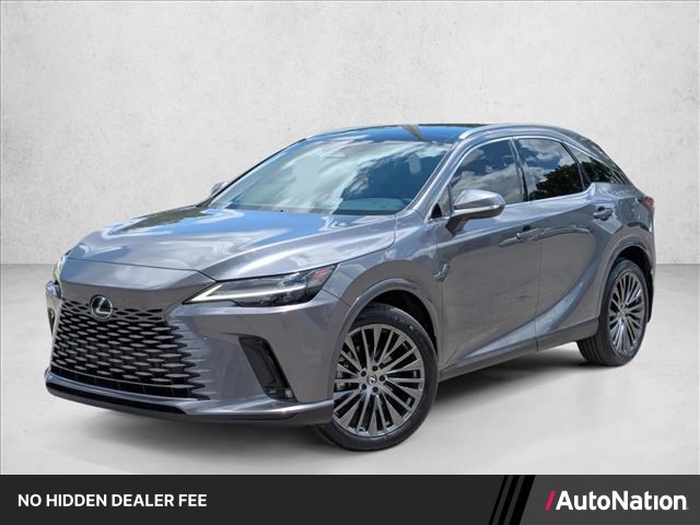 Nebula Gray Pearl 2023 Lexus RX Hybrid 350h Luxury AWD SUV / Crossover All-Wheel Drive Automatic
