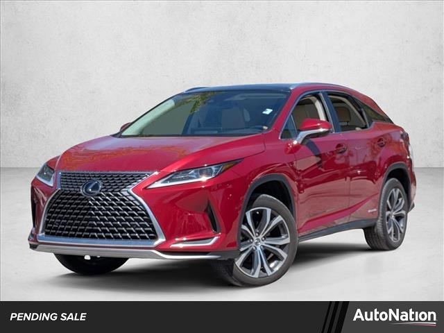 Matador Red Mica 2021 Lexus RX Hybrid 450h AWD SUV / Crossover All-Wheel Drive Automatic