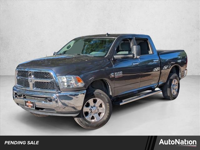 Gray (Granite Crystal Metallic Clearcoat) 2015 RAM 2500 SLT Crew Cab 4WD Pickup Truck Four-Wheel Drive 6-Speed Automatic