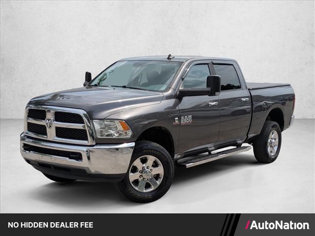 Gray (Granite Crystal Metallic Clearcoat) 2015 RAM 2500 SLT Crew Cab 4WD Pickup Truck Four-Wheel Drive 6-Speed Automatic