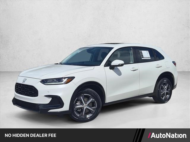 Platinum White Pearl 2023 Honda HR-V SUV / Crossover Front-Wheel Drive Automatic