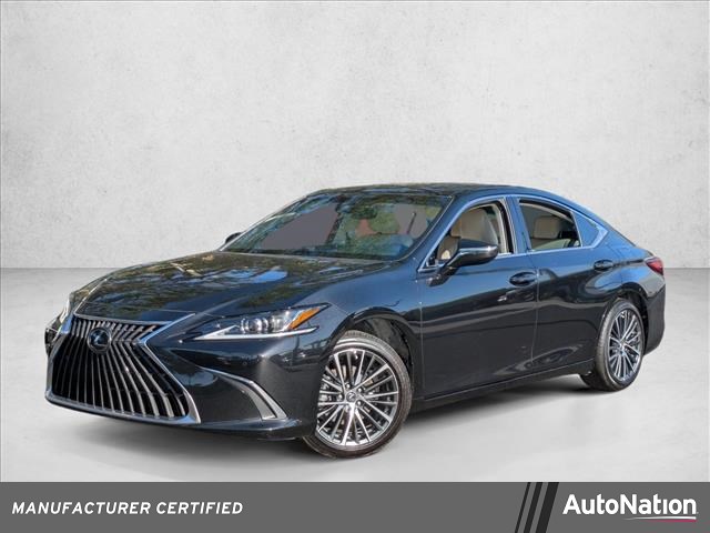 Black (Caviar) 2025 Lexus ES 350 FWD Sedan Front-Wheel Drive Automatic
