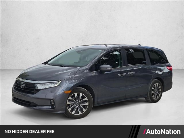 Gray 2024 Honda Odyssey Minivan Front-Wheel Drive Automatic