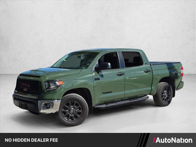 Army Green 2021 Toyota Tundra Pickup Truck Four-Wheel Drive Automatic