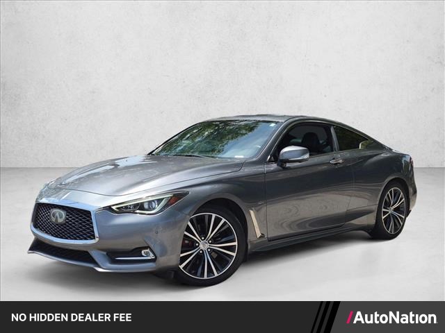 Gray (Graphite Shadow) 2017 INFINITI Q60 Coupe All-Wheel Drive Automatic