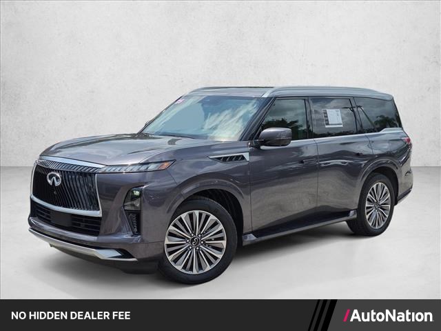 Anthracite Gray 2025 INFINITI QX80 SUV / Crossover All-Wheel Drive Automatic