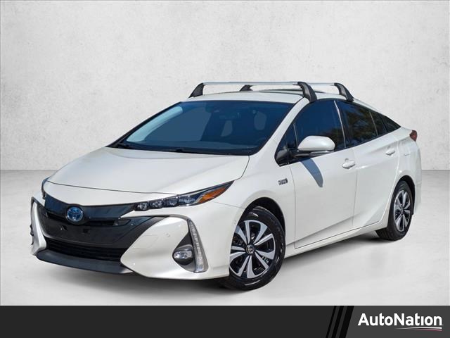 White (Blizzard Pearl) 2018 Toyota Prius Prime Advanced Hatchback Front-Wheel Drive Automatic