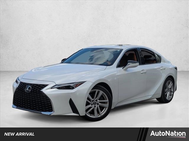 Eminent White Pearl 2024 Lexus IS 300 RWD Sedan Rear-Wheel Drive Automatic