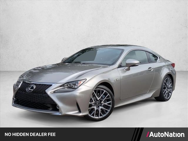 Atomic Silver 2016 Lexus RC Coupe Rear-Wheel Drive Automatic