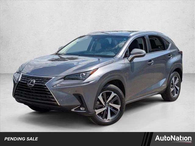 Nebula Gray Pearl 2018 Lexus NX Hybrid 300h AWD SUV / Crossover All-Wheel Drive Automatic