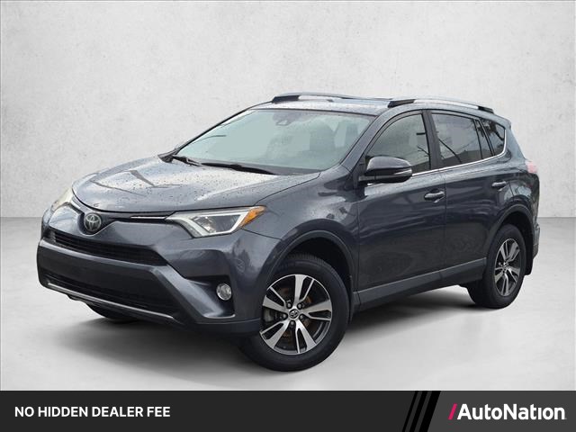 Magnetic Gray Metallic 2018 Toyota RAV4 SUV / Crossover Front-Wheel Drive Automatic