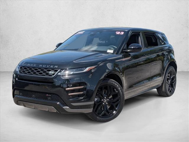 Santorini Black Metallic 2023 Land Rover Range Rover Evoque P250 R-Dynamic SE AWD SUV / Crossover All-Wheel Drive Automatic