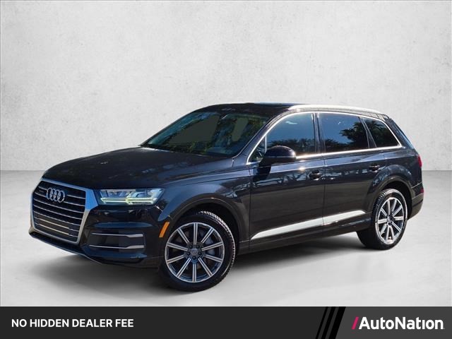 Orca Black Metallic 2019 Audi Q7 SUV / Crossover All-Wheel Drive Automatic