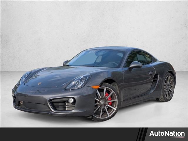 Agate Gray Metalli 2014 Porsche Cayman S Coupe Rear-Wheel Drive Automatic
