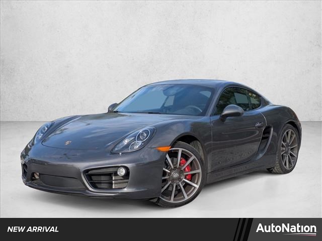 Agate Gray Metalli 2014 Porsche Cayman S Coupe Rear-Wheel Drive Automatic