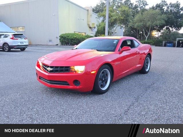 Victory Red 2013 Chevrolet Camaro Coupe Rear-Wheel Drive 6-Speed Automatic