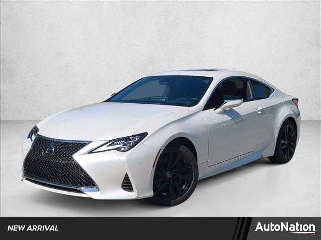 Eminent White Pearl 2024 Lexus RC 350 RWD Coupe Rear-Wheel Drive Automatic