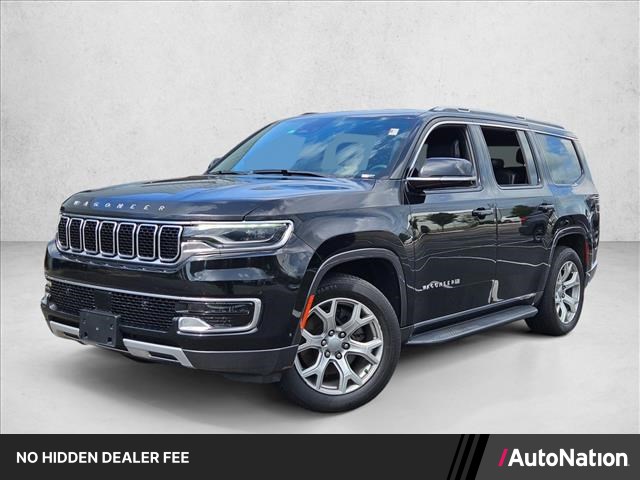 Diamond Black Crystal Pearlcoat 2022 Jeep Wagoneer SUV / Crossover 4X2 8-Speed Automatic