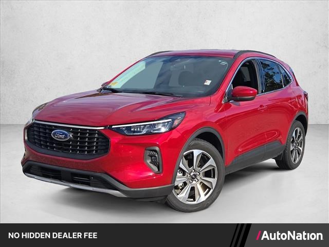 Rapid Red Metallic Tinted Clearcoat 2025 Ford Escape Hybrid SUV / Crossover Front-Wheel Drive Automatic