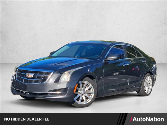 Phantom Gray Metallic 2018 Cadillac ATS Sedan Rear-Wheel Drive 8-Speed Automatic