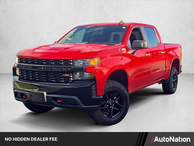 Red Hot 2021 Chevrolet Silverado 1500 Pickup Truck Four-Wheel Drive 6-Speed Automatic