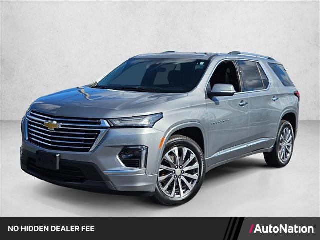 Sterling Gray Metallic 2023 Chevrolet Traverse Premier FWD SUV / Crossover Front-Wheel Drive 9-Speed Automatic
