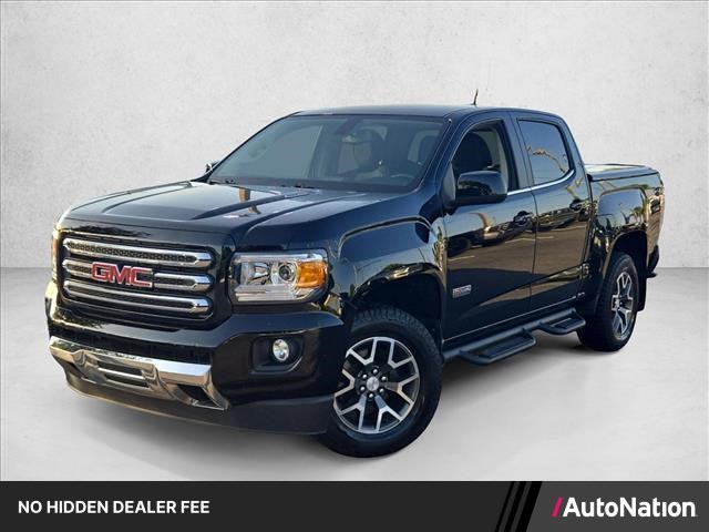 Onyx Black 2017 GMC Canyon Pickup Truck Four-Wheel Drive 6-Speed Automatic