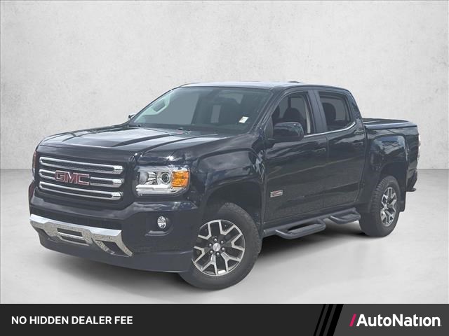 Onyx Black 2017 GMC Canyon Pickup Truck Four-Wheel Drive 6-Speed Automatic
