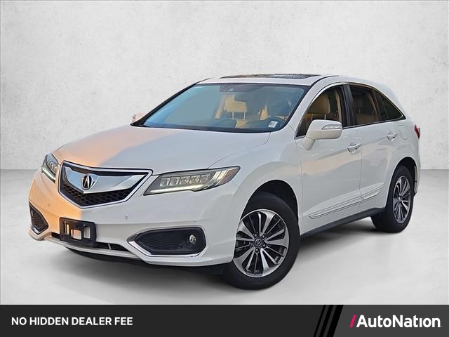 White Diamond Pearl 2016 Acura RDX SUV / Crossover Front-Wheel Drive Automatic