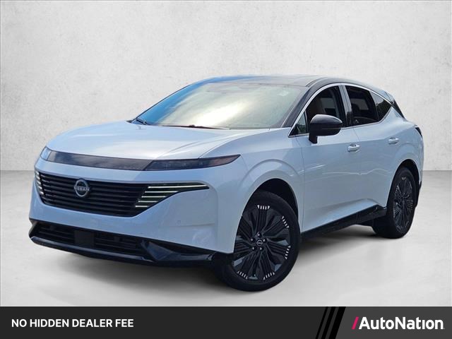 Everest White Pearl Tricoat/Super Black 2025 Nissan Murano Platinum AWD SUV / Crossover All-Wheel Drive Automatic