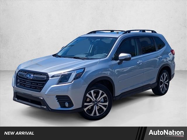 Ice Silver Metallic 2023 Subaru Forester Limited Crossover AWD SUV / Crossover All-Wheel Drive Automatic