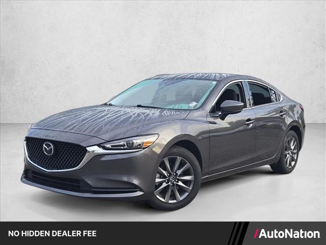 Machine Gray Metallic 2020 Mazda MAZDA6 Sedan Front-Wheel Drive Automatic
