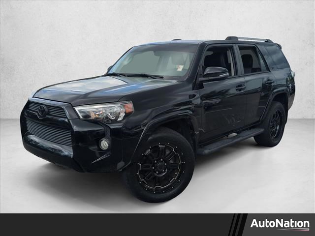 Midnight Black Metallic 2019 Toyota 4Runner SR5 Premium 4WD SUV / Crossover Four-Wheel Drive Automatic
