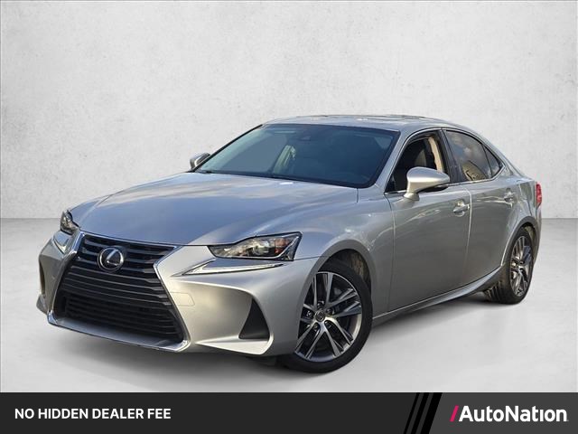Gray (Liquid Platinum) 2019 Lexus IS Sedan Rear-Wheel Drive Automatic