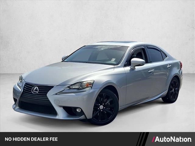Silver Lining Metallic 2015 Lexus IS Sedan Rear-Wheel Drive Automatic