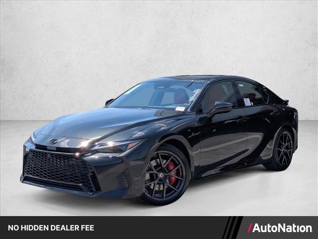 Black (Caviar) 2026 Lexus IS 350 F Sport RWD Sedan Rear-Wheel Drive Automatic