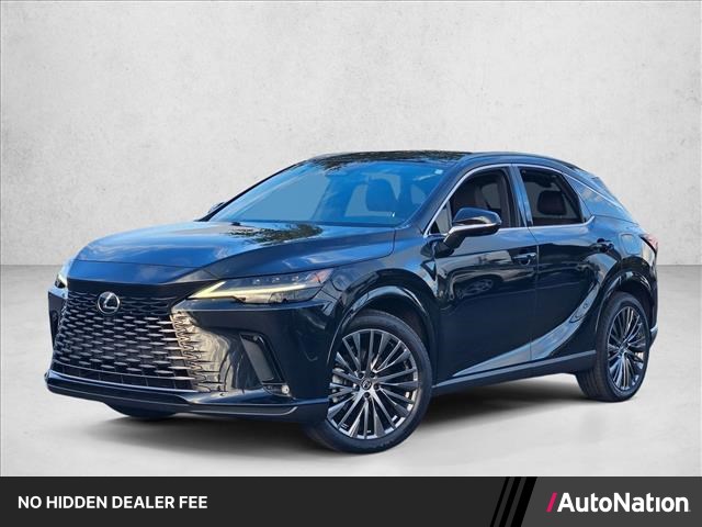 Black (Caviar) 2024 Lexus RX Hybrid SUV / Crossover All-Wheel Drive Automatic