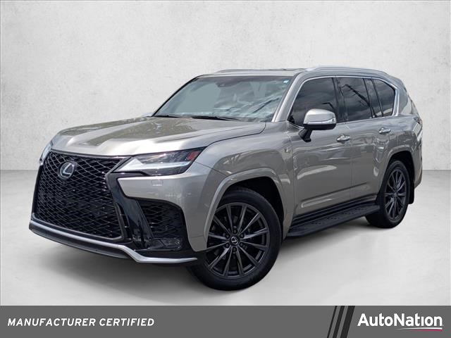 Atomic Silver 2024 Lexus LX 600 F Sport Handling AWD SUV / Crossover All-Wheel Drive Automatic