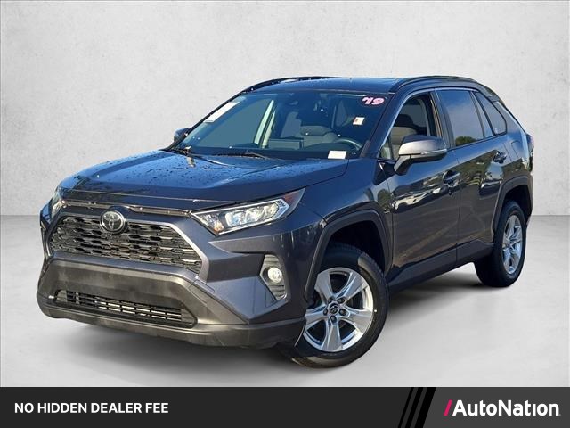 Magnetic Gray Metallic 2019 Toyota RAV4 SUV / Crossover Front-Wheel Drive Automatic