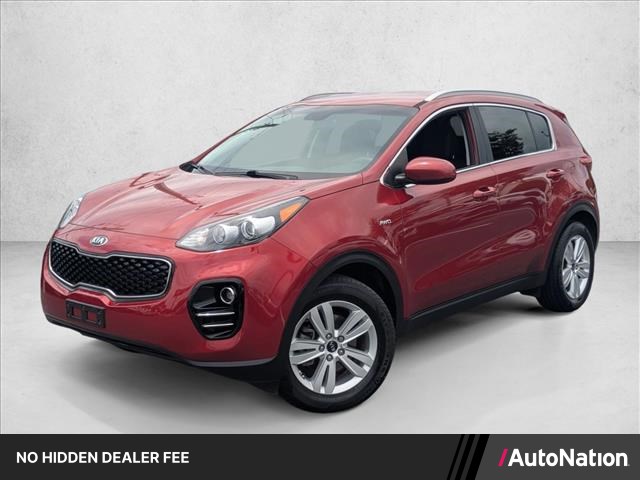 Hyper Red 2017 Kia Sportage SUV / Crossover All-Wheel Drive Automatic