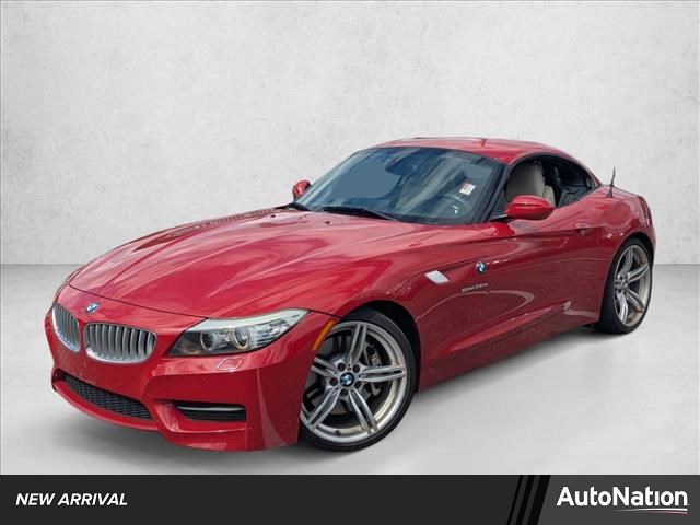 Red 2012 BMW Z4 sDrive35is Roadster RWD Convertible Rear-Wheel Drive Automatic