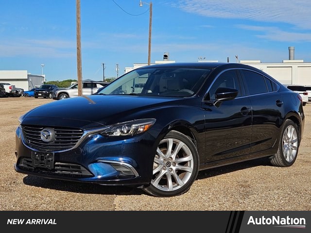 Deep Crystal Blue 2016 Mazda MAZDA6 i Touring Sedan Front-Wheel Drive Automatic