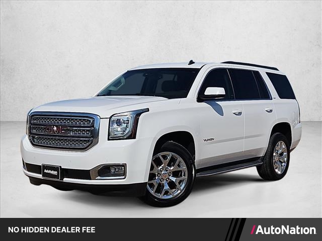 Summit White 2015 GMC Yukon SLT SUV / Crossover 4X2 6-Speed Automatic