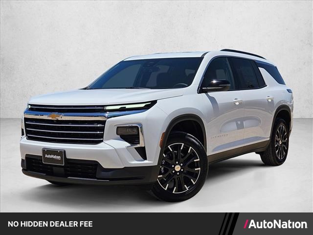 Summit White 2026 Chevrolet Traverse SUV / Crossover Front-Wheel Drive 8-Speed Automatic