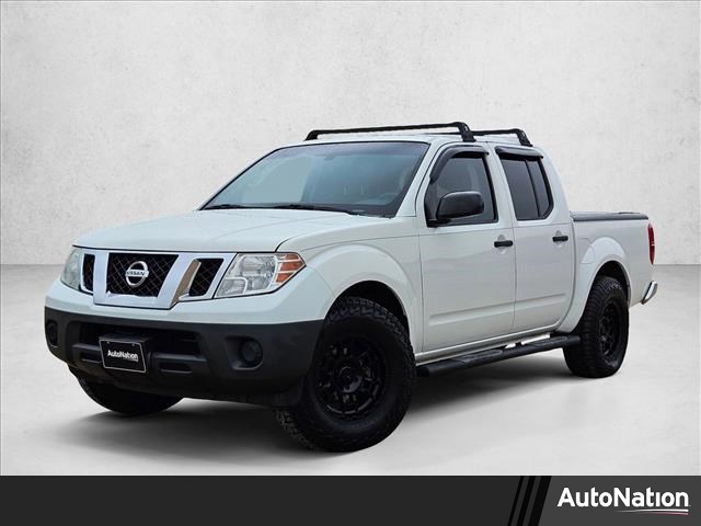 Glacier White 2016 Nissan Frontier S Crew Cab Pickup Truck 4X2 Automatic