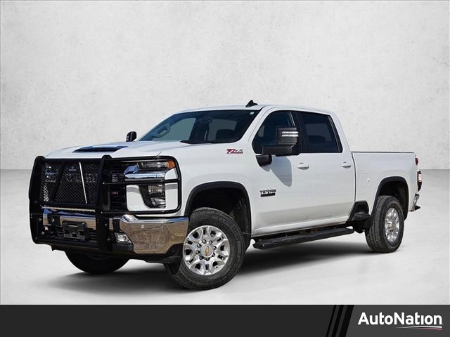 Summit White 2022 Chevrolet Silverado 2500HD LT Crew Cab 4WD Pickup Truck Four-Wheel Drive 6-Speed Automatic